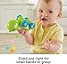 Fisher-Price Baby Crawling Toy Poppity Pop Turtle Push-Along Vehicle with Ball Popping Sounds for Infants Ages 6+ Months​