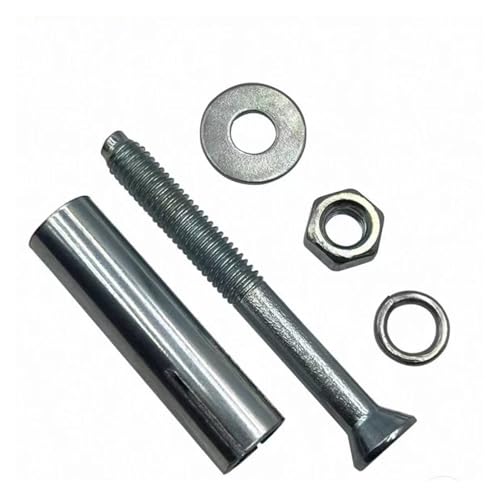 六角膨張ボルト 304ステンレス鋼爆発性拡張ボルトM6 / M8 / M10 / M12 / M14 / M16 / M20六角拡張スクリュースリーブコンクリートアンカーボルト(M6x120mm(5pcs))