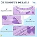 Fashion Lilac Butterflies Short Sleeve Kids Bathing Suit Big Girls Swimsuits Girl Rash Guard trajes de bano para
