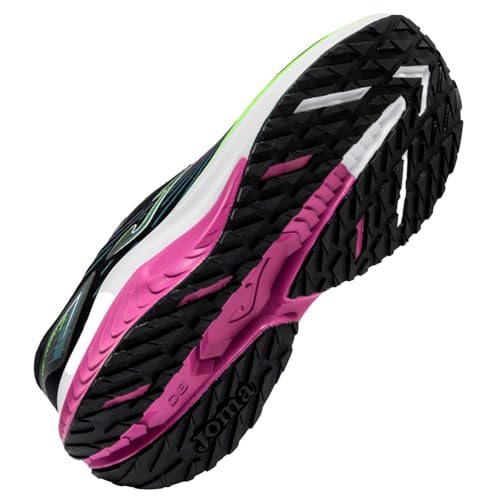 Joma Chaussures de course Victory Code RVICLW2601 Noir, Noir et violet., 36 EU