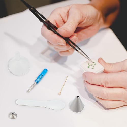 NBEADS Mini Trichter Set für Kremationsschmuck Füllung, Kleine Flaschen Trichter Füller Kit Schmuck Asche Füller Trichter für Urnenkonservierung Schmuck Füllung Asche Anhänger Halskette