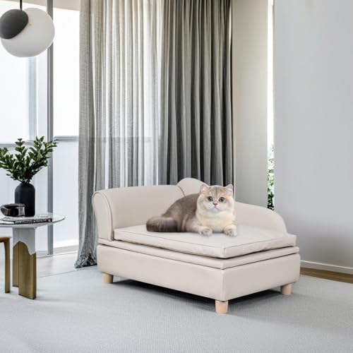 Yoonnie PU Leather Pet Sofa