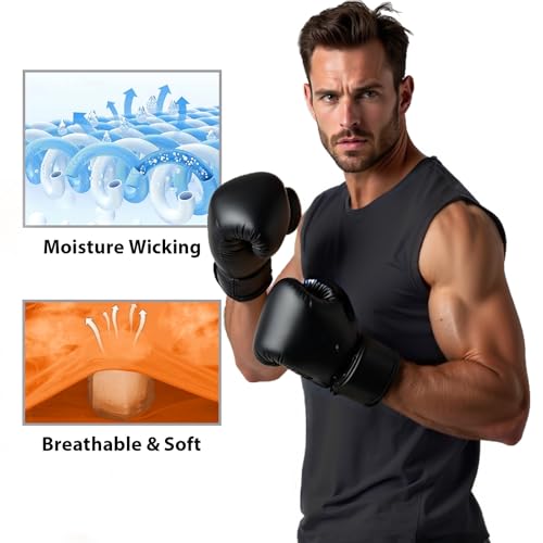 MAGNIVIT Men's Cotton Tank Tops Workout Gym Moisture Wicking T Shirts Muscle Athletic Sleeveless Top3