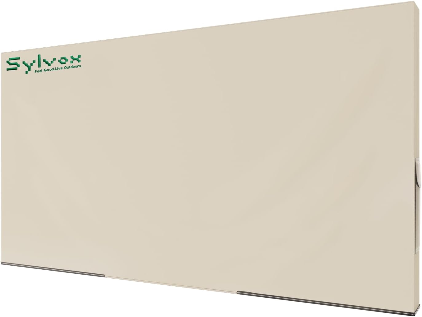 Outdoor TV Cover, 600D TV Cover for 50 to 55 inches TV, Waterproof, Weatherproof and Dust-Proof TV Screen Cover with Remote Control Pocket, Perfect for outdoor TV protection, Khaki