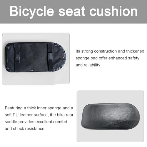 Tsyfm TSYFM5BZG023FOP41208-03 Bike Rear Seat, Comfortable Bike Seat Mountain Bike Rear Shelf Seat Cushion thumb #6