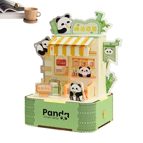 Rompecabezas,Rompecabezas de acrílico | Puzzle Touch Luz de noche - Lámpara de escritorio para dormitorio, kit de construcción de modelos, luz nocturna para niños linda para la ventana del escritorio