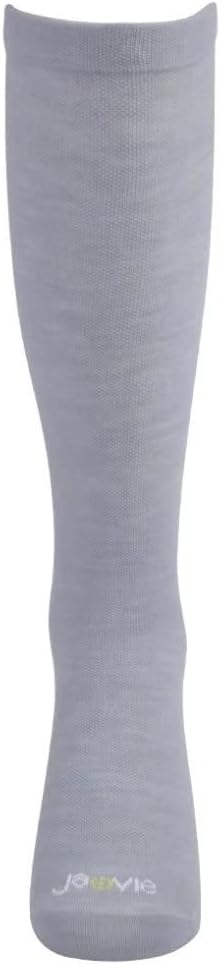 ja vie Lightweight Merino Wool Comfy Compression Socks Graduated 15-20mmHg Knee High Stockings for Women & Men Running - Image 2