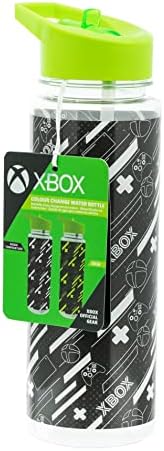 Paladone PP9603XB Xbox Colour Change Water Bottle, Plastic, 650 milliliters, Multicolor