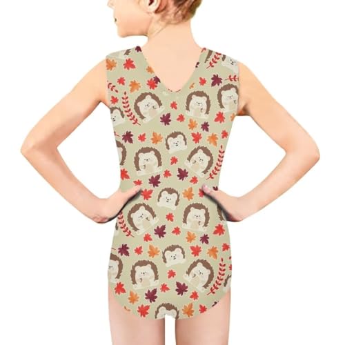 Image of Girls' Swimwear for 3-14 Cartoon Bathing Suit Girl Swimsuit Gym Leotard