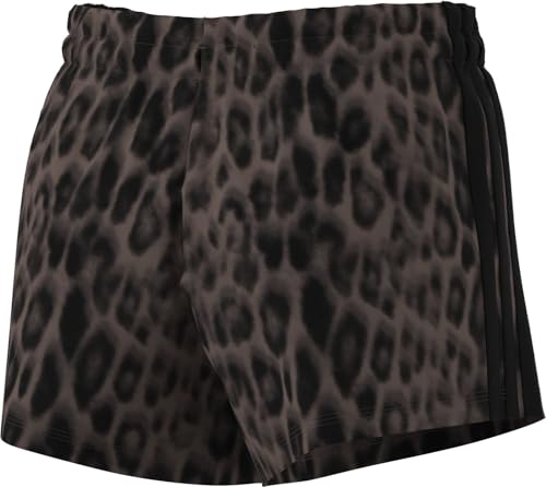 Women's Printed Leopard Fabric Shorts Adidas Essentials - 2