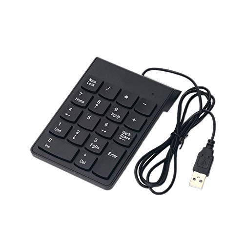 18 Keys Mini USB Wired Numeric Keypad Keyboard Numpad for PC Laptop Computer