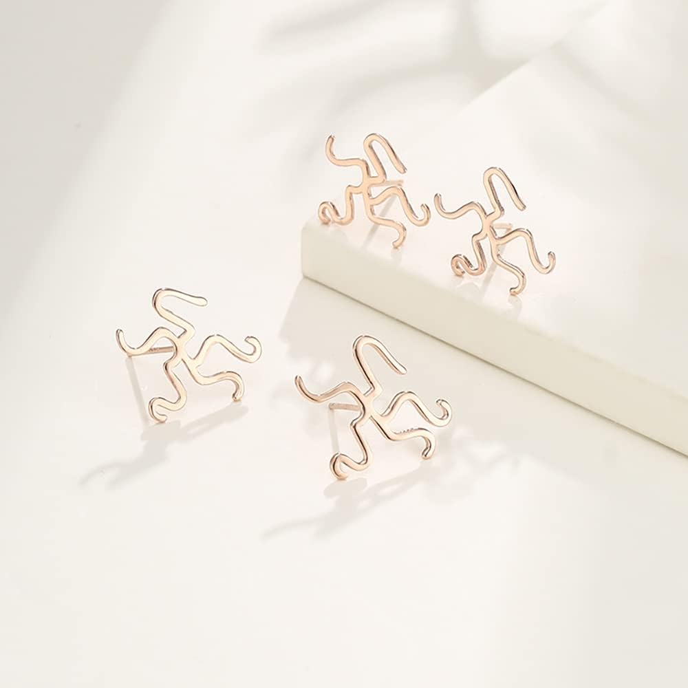 925 Sterling Silver 15.3X19.5mm Claw Prong Earring Blank Base Finding for Irregular Gemstone Setting Jewelry Making DIY Fashion Earring for Women