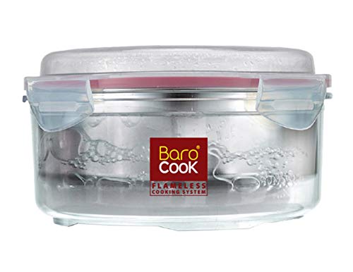 Barocook Round Flameless Cookware, 33-Ounce