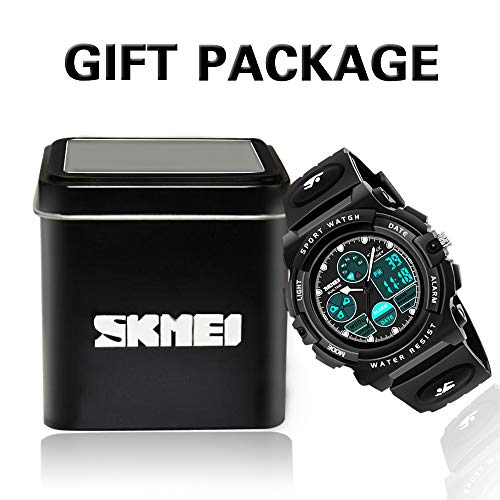 Multifunctional Sports Watch for Kids, Waterproof Watch with Alarm Clock LED Backlight Calendar, Birthday Gifts & Toys for 3+ Year Old Boys Girls