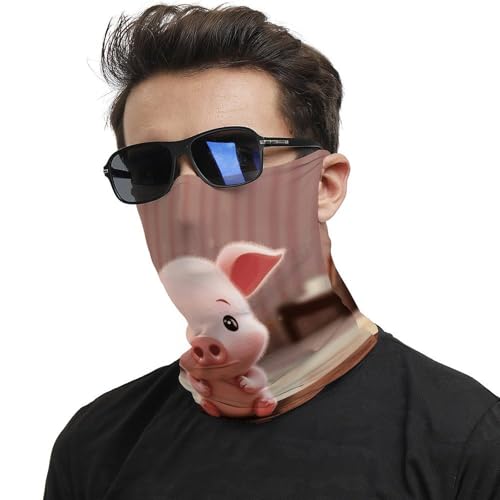 Neck Gaiter Face Mask Multifunctional Cute Sloths Print Uv Mask Face Cover for Sun Protective2