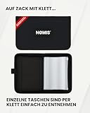 NØMIS XXL Vorfachtasche Angeln | Angeltasche | Hakentasche | Perfekter Organizer für Angelsets und Angelmontagen | Vorfachmappe Angeln | Angelscheinmappe | Meeresangeln Angelzubehör