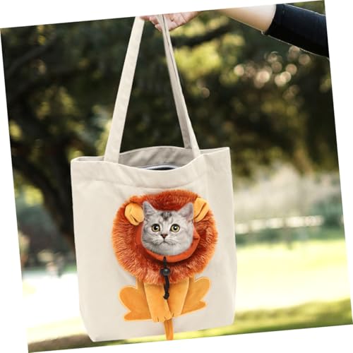 Bolsa de transporte para mascotas en lona transpirable ideal para excursiones con perros 4