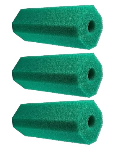 Hozelock Cyprio Green Machine Generic Repacement Foams 3 Pack, Green Machine 4000 Pond Filter Replacement Foams