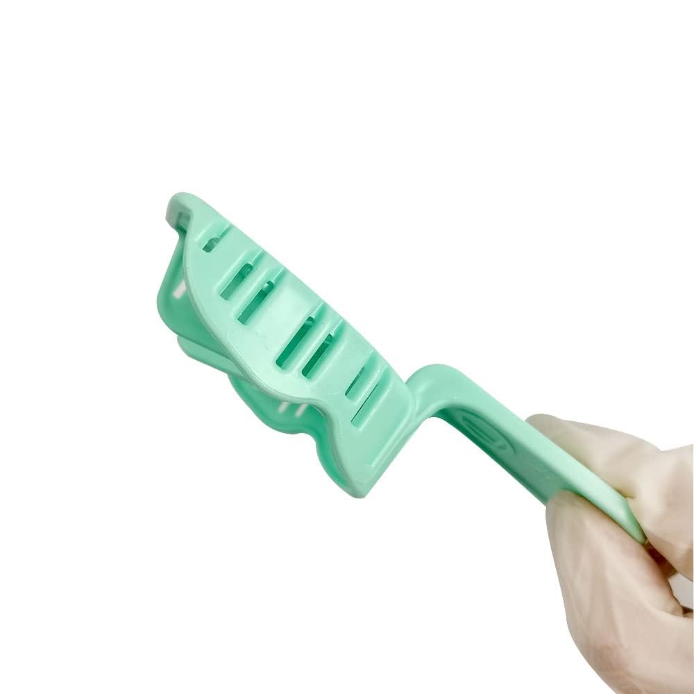 Dental Impression Trays Disposable Dental Implant Trays Plastic Green Full Mouth Autoclavable Perforated Impression Trays Set Mold Tray 3 Pairs Ls Mix 3pairs - View #6