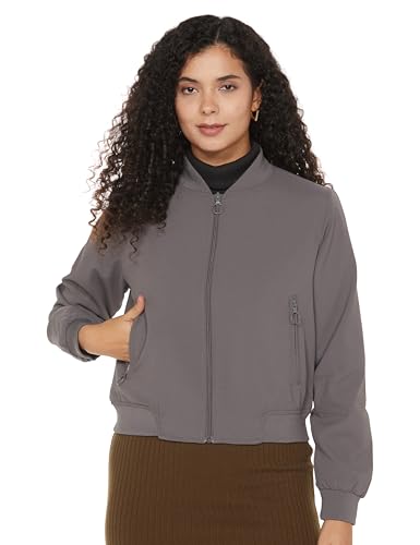 Image of Qube By Fort Collins Women's Faux Fur Regular Winter Puffer Jacket with Collar Stylish, Warm & Lightweight
