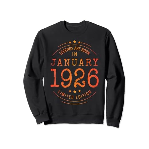 Cumpleaños Enero 1926 Edición Limitada Regalo January 1926 Sudadera