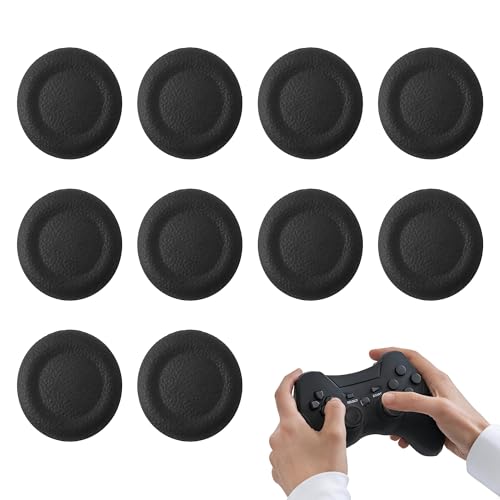 10PCS Thumb Grip Joystick Caps for PS5/PS4 Controller, Silicone Non-slip Controller Grips, Joystick Controller Performance Replacement Compatible with PS5, PS4, PS3, PS2, Series X/S Switch Pro