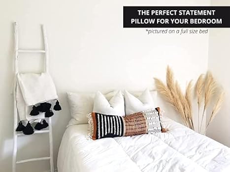 oversized throw pillows for bed