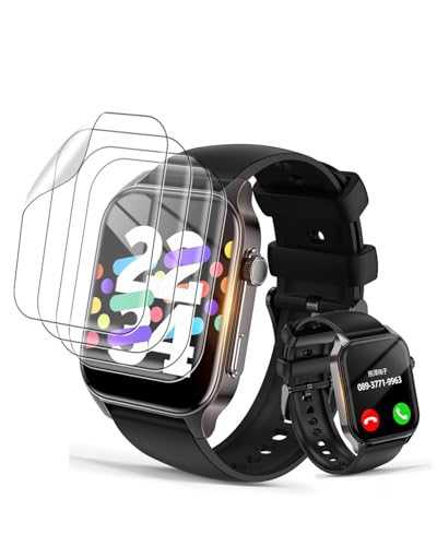 KONXISA for Bolinker X5s 1.96C` X}[gEHb` tB TPU 3DSʕی ߗ 24ԓCA wh~ Uh~ ˒ጸ ɔ  Smart Watch یtBi4Zbgj