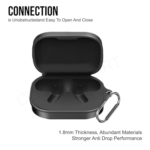 Image of Soft Silicone Case Cover Compatible for Realme Buds Air 8 (Kuromi)