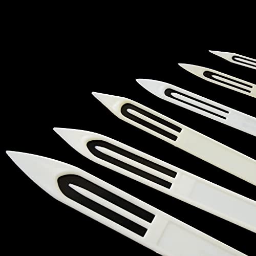 Jshanmei 7Pcs Netting Needle Shuttles Fishing Net Repair Line Equipment Plastic Cast Net Mending Needle Fishing Tool #TOP3