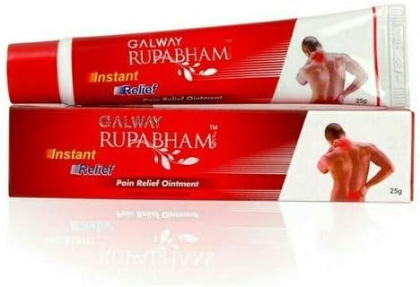 Galway Rupabham Pain Relief Ointment, Packaging Size: 25g