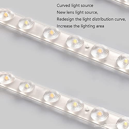 Monte à chasse d'éclairage de plafond LED minimaliste rond blanc 6000K