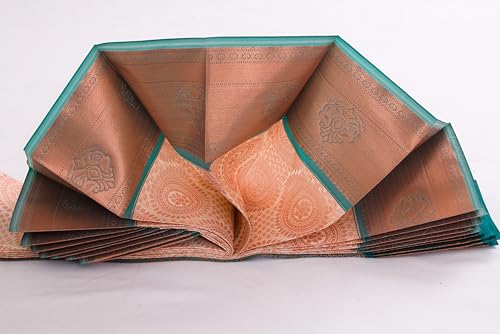 Generic salem silk saree in tussar silk – image 3
