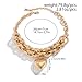 Vanesseva Statement Thick Puffy Heart Chunky Collar Chain Link Silver/14K Gold Plated Cuban Link Chain Paperclip Necklaces for Women,Bold Fashion Charms Paper Clip Pendant Punk Hip hop Jewelry