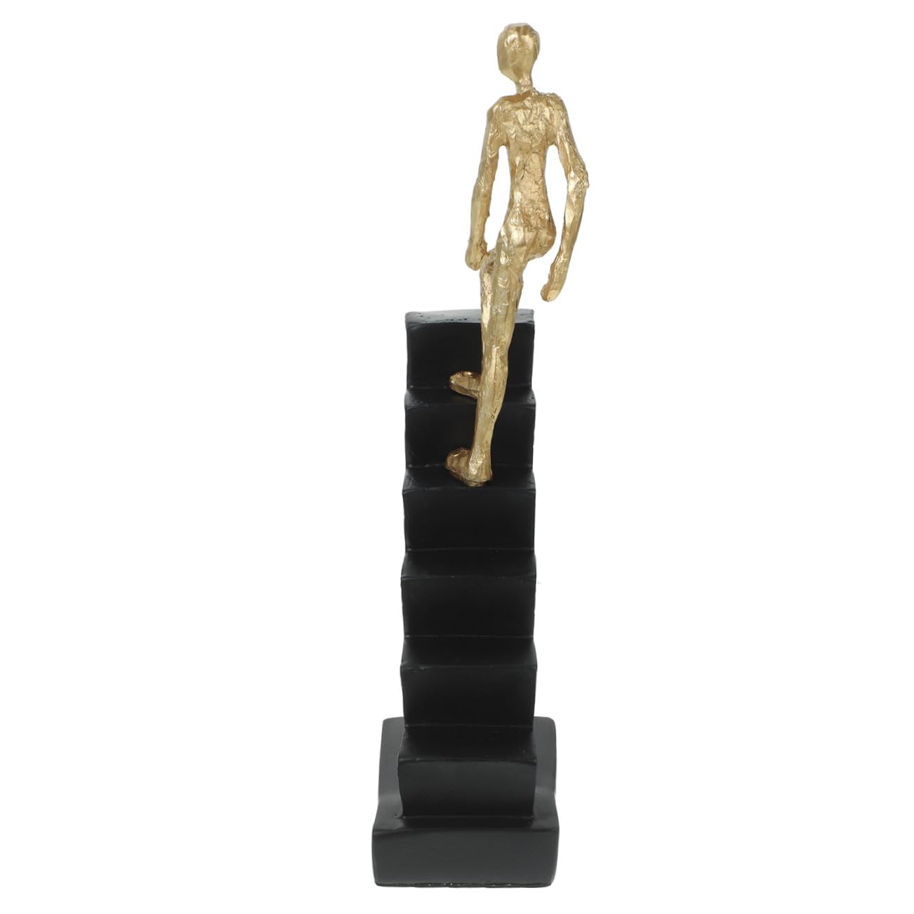 Sculpture abstraite personnage résine statue moderne salon déco escalier design