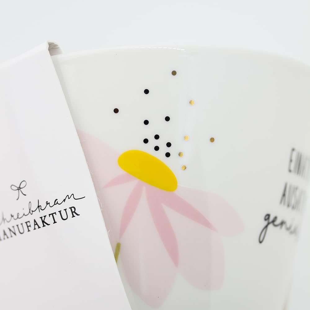 Grafik-Werkstatt - Cuenco de cereales con oro real, cuenco de porcelana