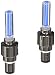 CAETLE® 2PCS BLUE LED Flash Tyre Wheel Valve Cap Light for Car Bike bicycle Motorbicycle Wheel Light Tire Light