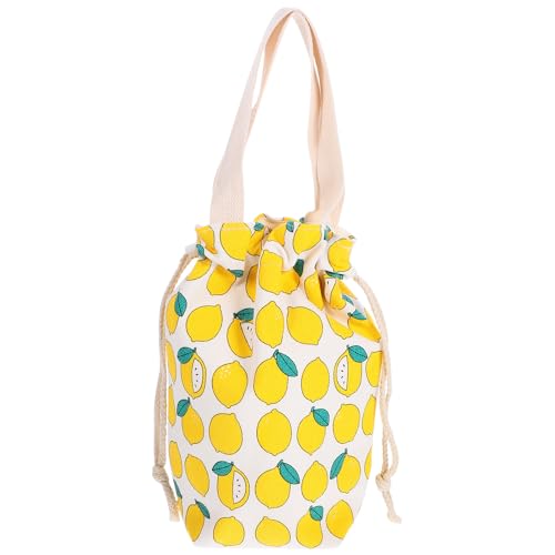 Milisten Housse de Protection Isotherme pour Bouteille D’Eau Manchon Isolant en Toile Cordon de Serrage Taille Motif Pois Protège Brûlures et Maintien Température Sports et Plein Air