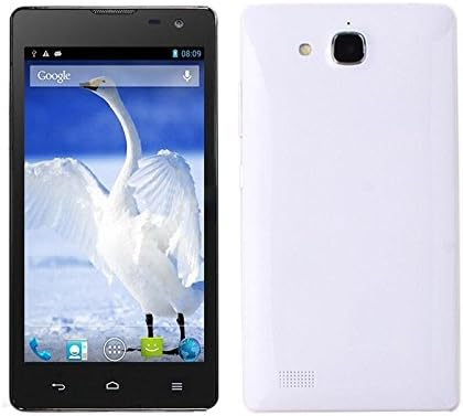 Mijue M3000 5.5" Quad Core Andorid 4.2 8MP Rear Unlocked Smartphone Dual SIM White