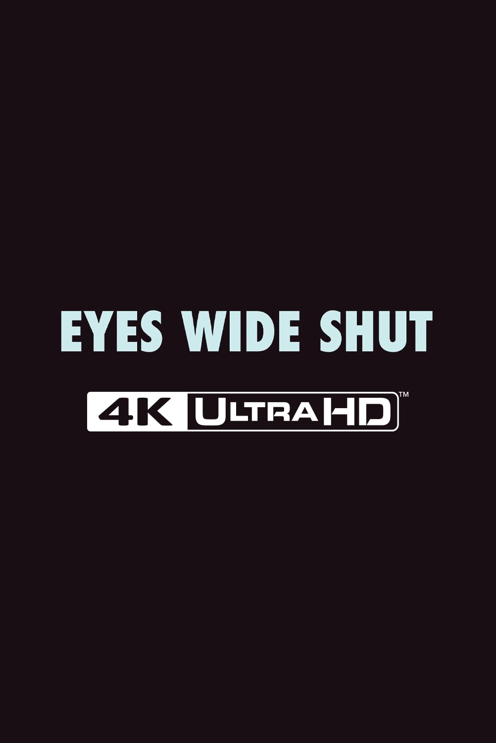 Eyes Wide Shut 4K Steelbook