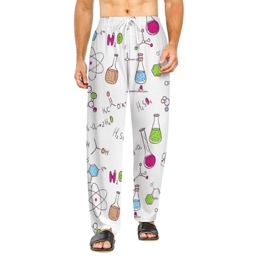 Pantalon de nuit femme long Chimie pour des soirées cocooning confortables à la maison