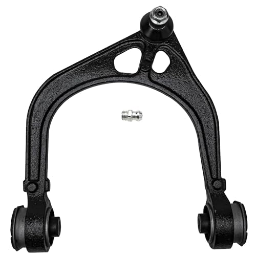 Image of Detroit Axle - RWD Front End Control Arms Kit for Chrysler 300 Dodge Challenger Charger Magnum, 2 Upper Control Arms 4 Tie Rod Ends 2 Stabilizer Sway Bars Replacement - 8pc Set
