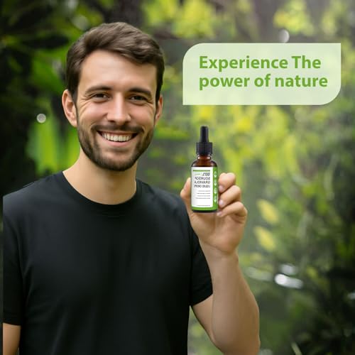 Soursop Graviola Liquid Drop, 100% Organic Pure Soursop Leaves and Fruit Extract, Soursop Bitters Liquid, Soursop Extract Organic Pure 1800mg, Sugar/Gluten Free, Natural Flavor