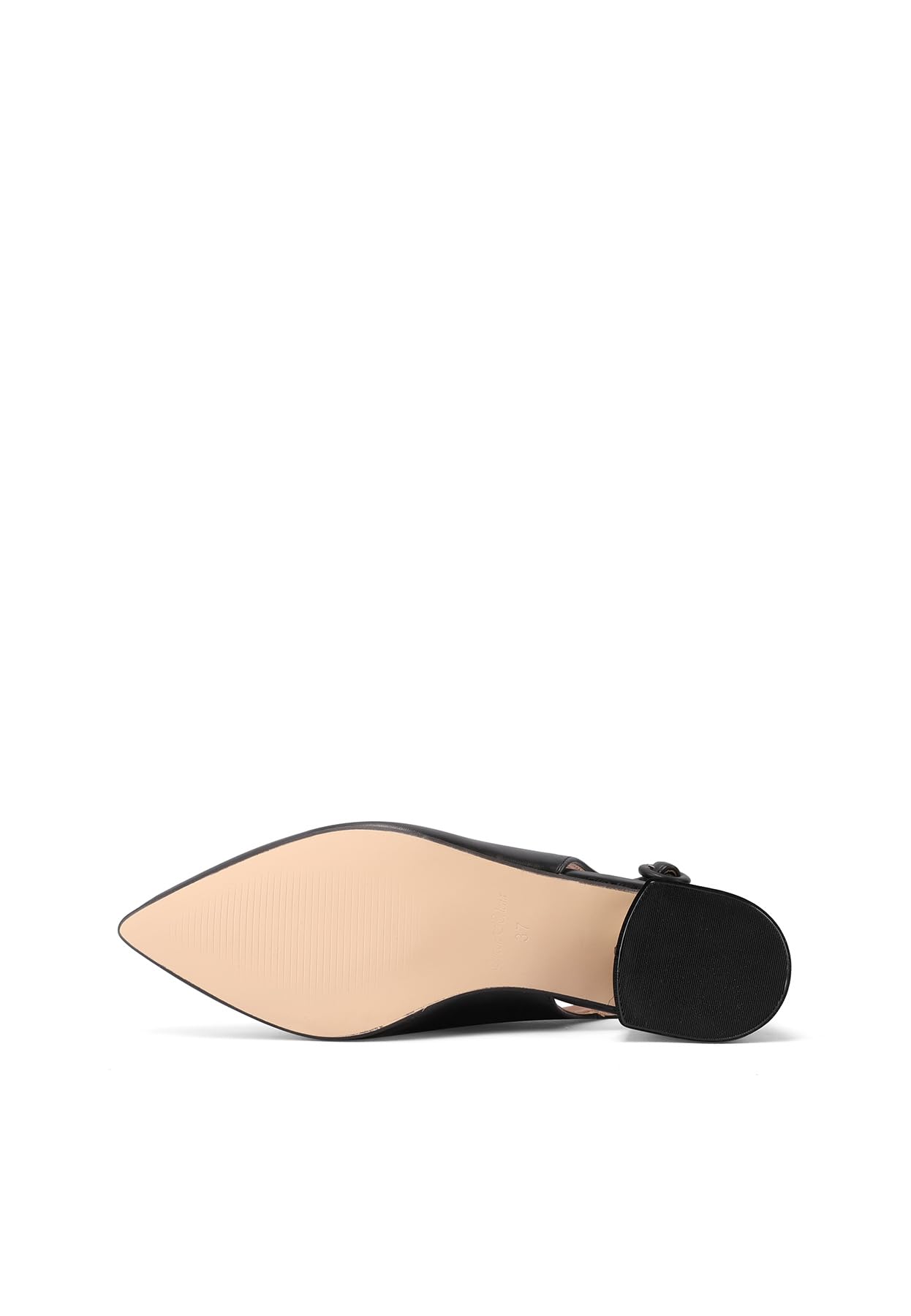 QUEEN HELENA Décolleté con Tacco Basso Scarpe Eleganti a Punta Chiusa con Cinturino Donna ZM9323