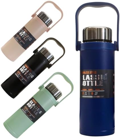 Garrafa Térmica Inox 304 Portátil para Água e Bebidas - Isolament...