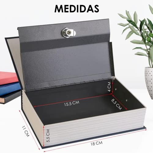 Livro Cofre M 18x11,5x5,5cm