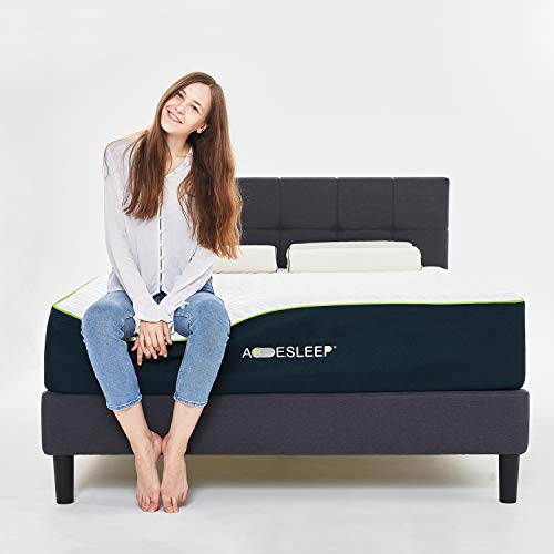 Acesleep 12 Inch Cool Gel Memory Foam Mattress Full Size & Bamboo Charcoal