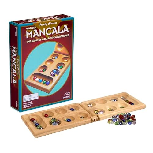 Pressman 4426-06 Mancala in Faltbox Spiele, Mehrfarbig, 1 Packung