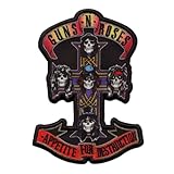 Guns N Roses Cross Patch