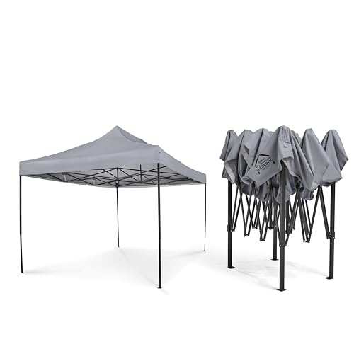 All Seasons Gazebos 3x4.5m vollständig wasserdichtes Faltpavillon - Metallisch Grau